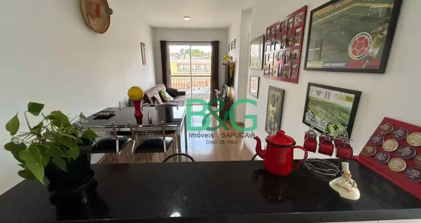 Apartamento com 2 dormitórios à venda, 50 m² por r$ 312.000 - vila carmosina - são paulo/sp