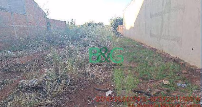 Terreno à venda, 125 m² por R$ 64.571,15 - Jardim Santa Fé - Olímpia/SP