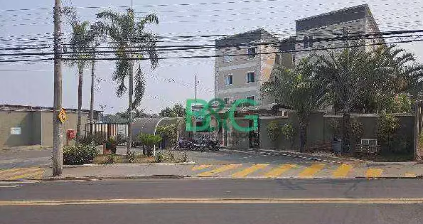 Apartamento com 2 dormitórios à venda, 45 m² por R$ 77.622,60 - Dois Córregos - Piracicaba/SP
