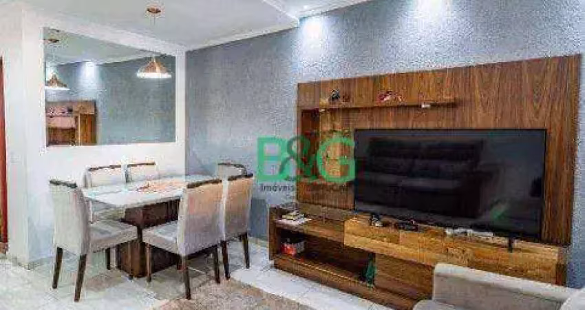 Sobrado com 3 dormitórios à venda, 178 m² por r$ 452.000 - chácara santa maria - são paulo/sp