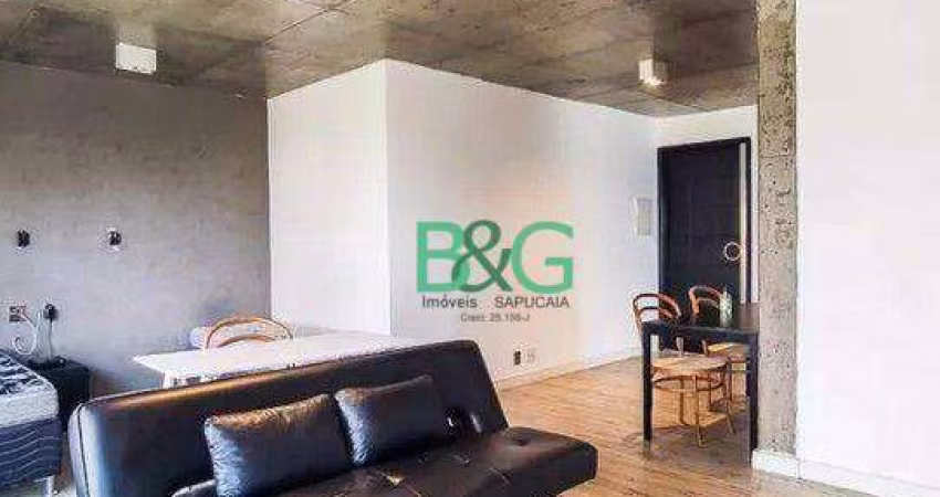 Apartamento com 1 dormitório à venda, 70 m² por R$ 704.000,00 - Jardim Morumbi - São Paulo/SP