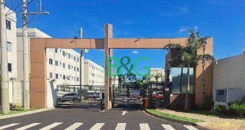 Apartamento com 2 dormitórios à venda, 40 m² por R$ 114.838,57 - Jardim Ouro Branco - Ribeirão Preto/SP
