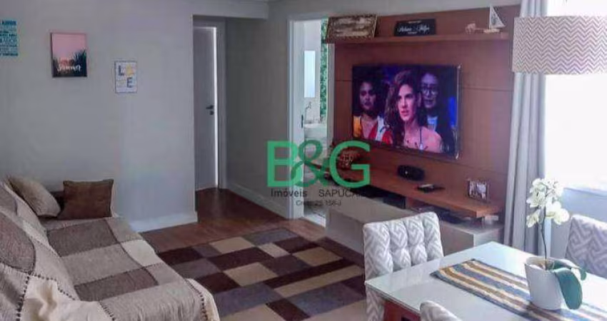 Apartamento com 2 dormitórios à venda, 60 m² por R$ 334.000 - Vila Curuçá - Santo André/SP