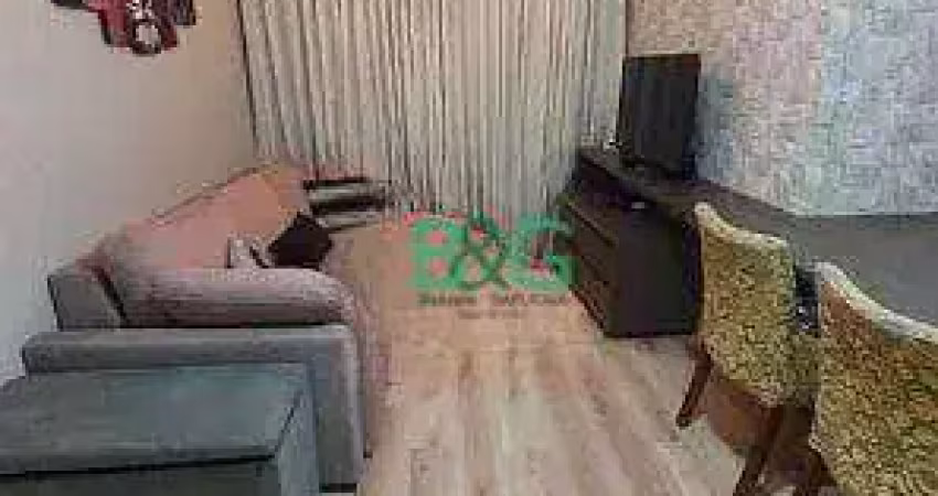 Apartamento com 2 dormitórios à venda, 49 m² por R$ 319.000 - Sacomã - São Paulo/SP