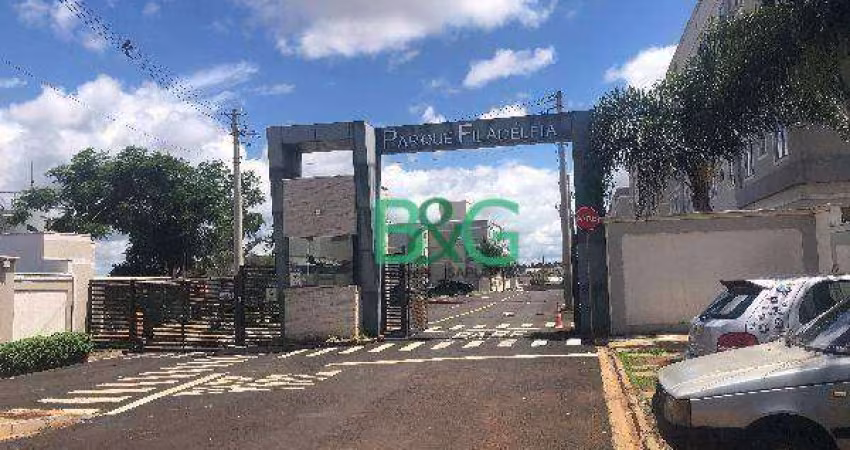 Apartamento com 2 dormitórios à venda, 39 m² por R$ 65.348,57 - Vila Rezende - Franca/SP