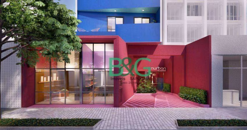 Studio com 1 dormitório à venda, 25 m² por R$ 338.557,17 - Vila Buarque - São Paulo/SP