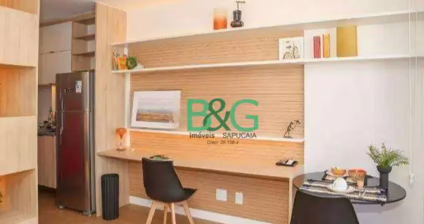 Apartamento com 1 dormitório à venda, 27 m² por r$ 420.529 - perdizes - são paulo/sp