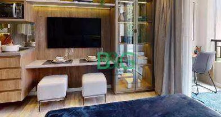 Apartamento com 1 dormitório à venda, 25 m² por R$ 301.600,00 - Belenzinho - São Paulo/SP