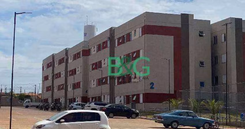Apartamento com 2 dormitórios à venda, 43 m² por R$ 94.815,14 - Jardim Brasil (Vila Xavier) - Araraquara/SP
