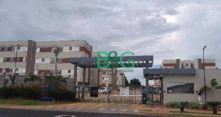 Apartamento com 2 dormitórios à venda, 46 m² por R$ 102.427,30 - Jardim Brasil (Vila Xavier) - Araraquara/SP