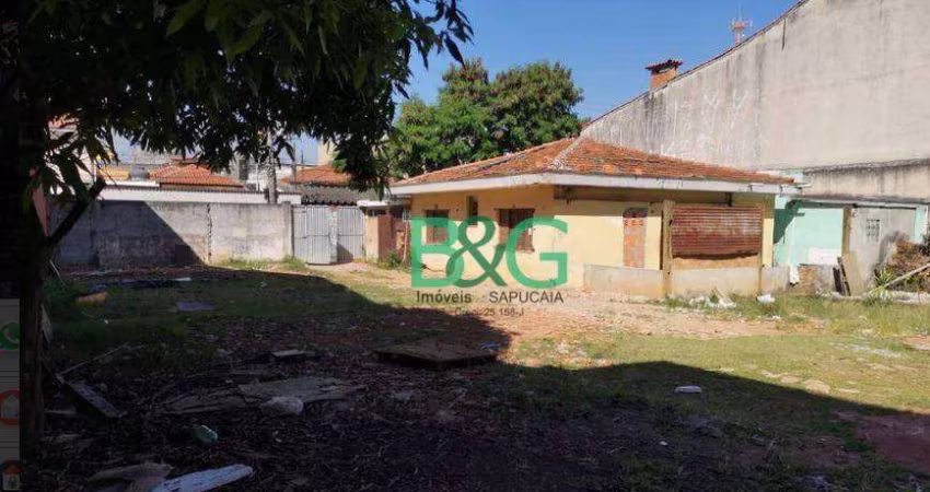 Terreno, 1500 m² - venda por R$ 2.080.000,00 ou aluguel por R$ 5.240,00/mês - Vila Nilo - São Paulo/SP