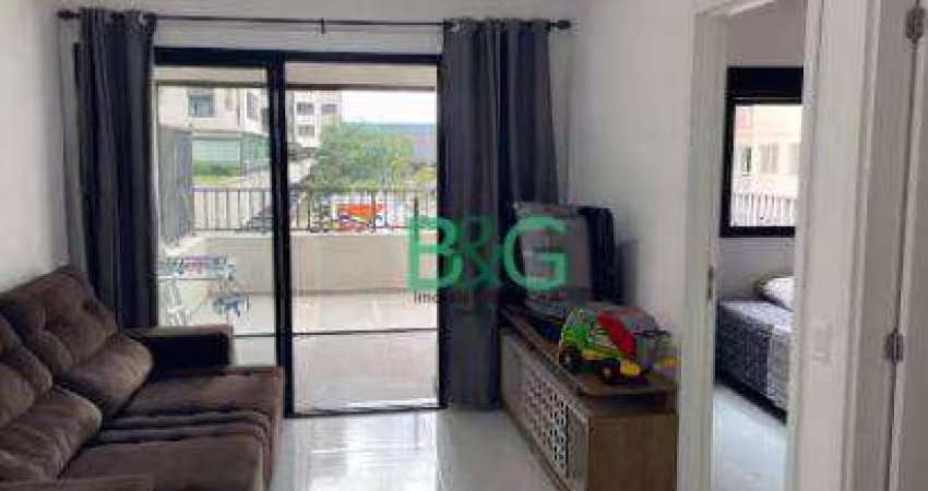 Apartamento com 1 dormitório à venda, 58 m² por R$ 580.000 - Brás - São Paulo/SP