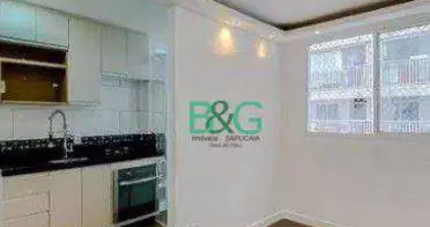 Apartamento com 2 dormitórios à venda, 40 m² por r$ 339.000 - brás - são paulo/sp