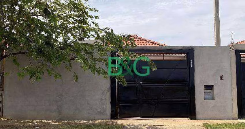 Casa com 2 dormitórios à venda, 43 m² por R$ 73.278,05 - Parque Residencial Jardim Ipanema - Araraquara/SP