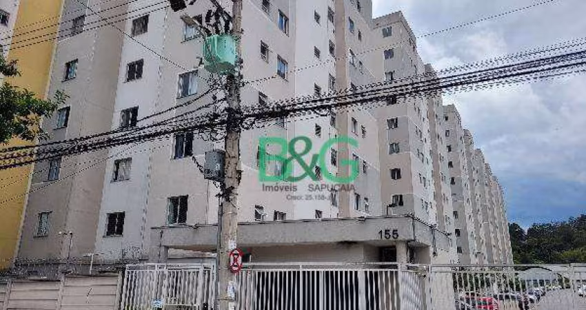 Apartamento com 1 dormitório à venda, 45 m² por R$ 127.531,25 - Jardim São Luiz - Jandira/SP
