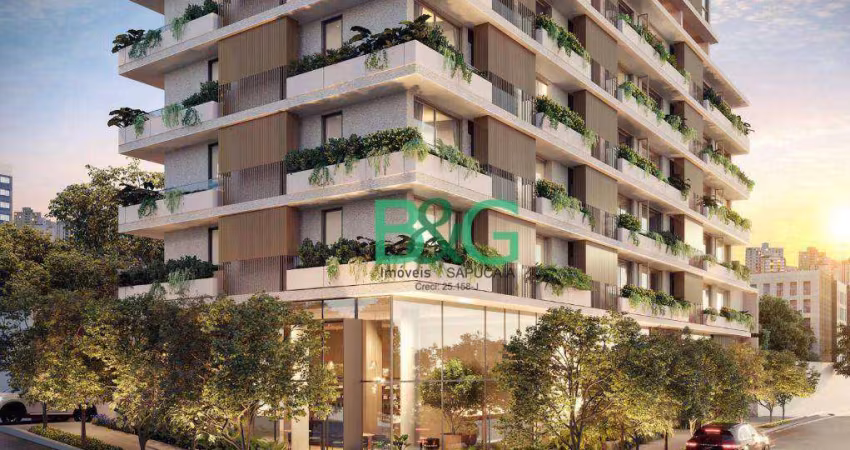 Apartamento com 2 dormitórios à venda, 55 m² por R$ 895.012,47 - Itaim Bibi - São Paulo/SP