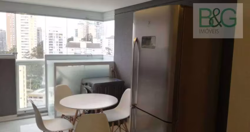Apartamento com 2 dormitórios, 57 m² - venda por r$ 625.000,00 ou aluguel por r$ 4.516,92/mês - vila andrade - são paulo/sp