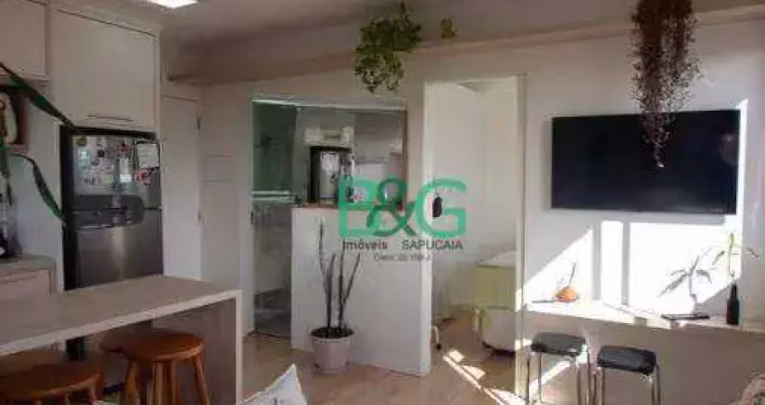Apartamento com 1 dormitório à venda, 34 m² por r$ 369.000 - santo amaro - são paulo/sp