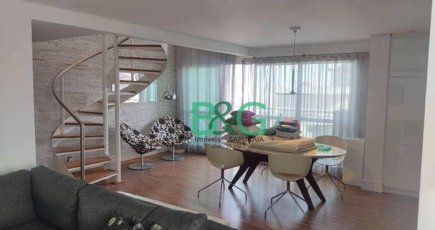 Apartamento Duplex com 1 dormitório para alugar, 104 m² por R$ 14.288/mês - Vila Nova Conceição - São Paulo/SP