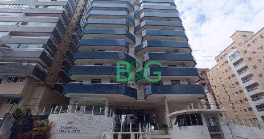 Apartamento com 3 dormitórios à venda, 159 m² por R$ 1.144.869,32 - Canto do Forte - Praia Grande/SP