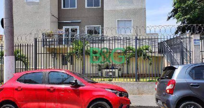 Apartamento com 2 dormitórios à venda, 44 m² por R$ 121.487,11 - Jardim Salete - Taboão da Serra/SP
