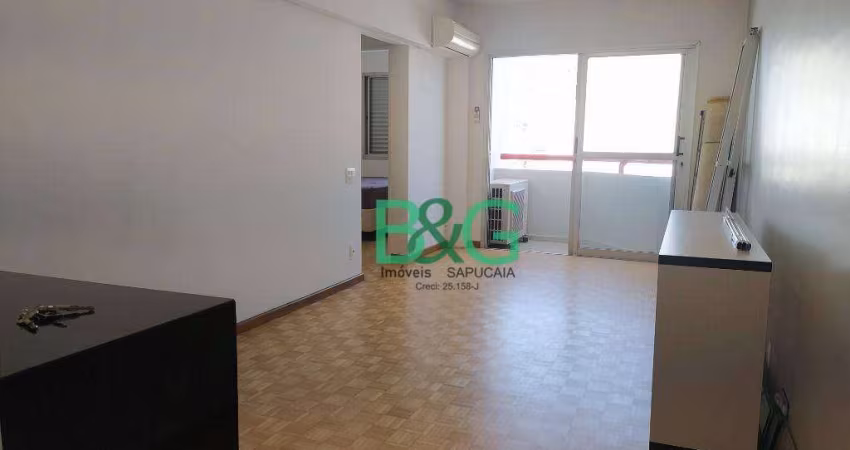 Apartamento com 1 dormitório para alugar, 66 m² por R$ 6.431/mês - Vila Olímpia - São Paulo/SP