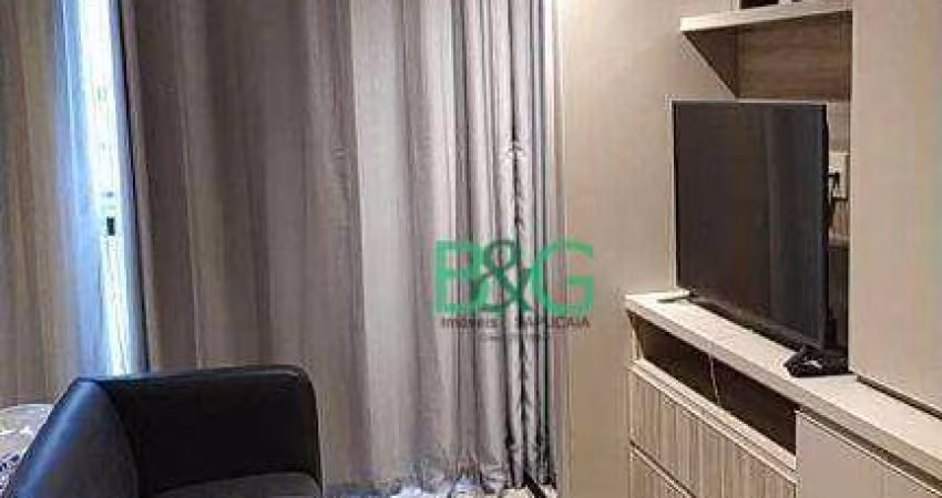 Studio com 1 dormitório para alugar, 36 m² por R$ 3.000,18/mês - República - São Paulo/SP