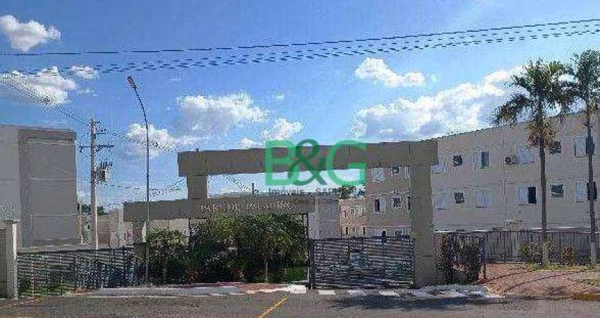 Apartamento com 2 dormitórios à venda, 39 m² por R$ 97.185,51 - Água Branca - Piracicaba/SP