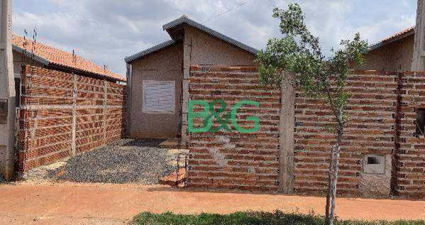 Casa com 2 dormitórios à venda, 43 m² por R$ 81.964,82 - Centro - Araçatuba/SP