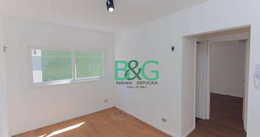 Apartamento com 1 dormitório para alugar, 37 m² por R$ 3.719/mês - Pinheiros - São Paulo/SP