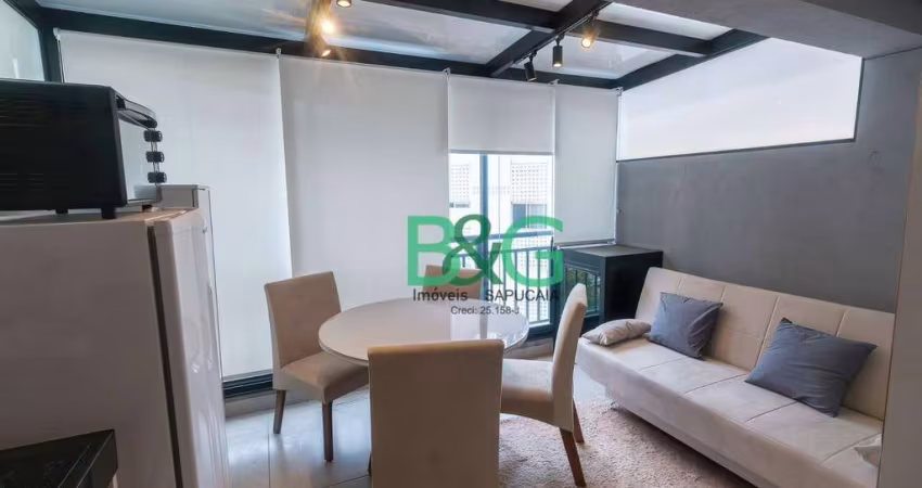 Studio com 1 dormitório para alugar, 16 m² por R$ 5.821/mês - Vila Mariana - São Paulo/SP