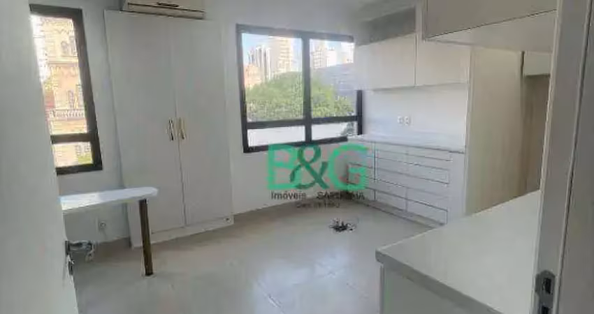 Sala, 30 m² - venda por r$ 520.000,00 ou aluguel por r$ 3.541,00/mês - jardim paulista - são paulo/sp