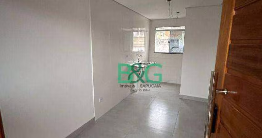 Apartamento, 34 m² - venda por R$ 229.000,00 ou aluguel por R$ 1.800,00/mês - Chácara Califórnia - São Paulo/SP