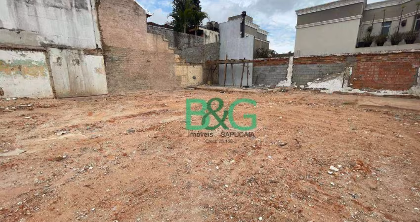 Terreno à venda, 468 m² por R$ 1.300.000 - Granja Julieta - São Paulo/SP