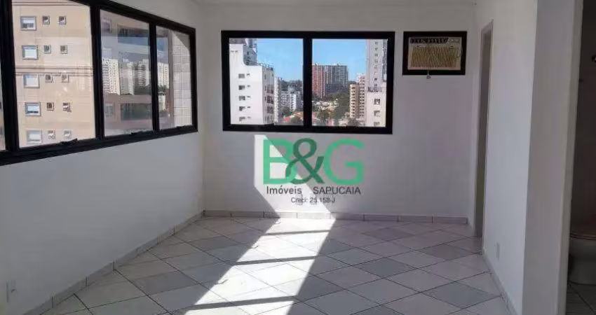 Sala para alugar, 35 m² por r$ 2.408/mês - chácara santo antônio - são paulo/sp