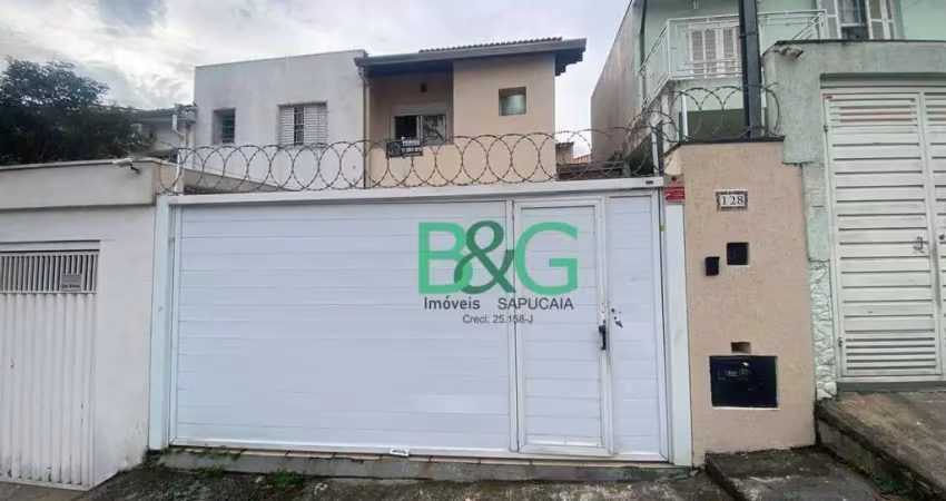 Sobrado à venda, 156 m² por r$ 890.000,00 - mirandópolis - são paulo/sp