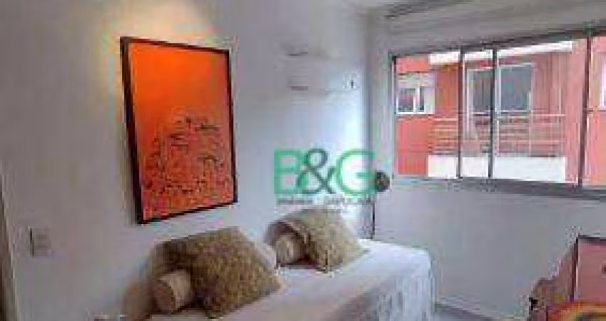 Apartamento com 1 dormitório para alugar, 44 m² por R$ 3.600/mês - Pinheiros - São Paulo/SP