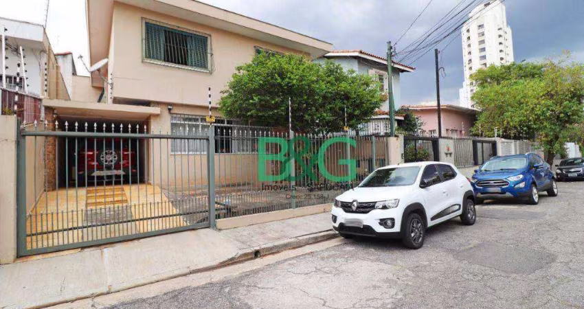 Sobrado com 4 dormitórios, 250 m² - venda por R$ 2.960.000,00 ou aluguel por R$ 9.255,24/mês - Campo Belo - São Paulo/SP