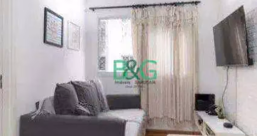 Apartamento com 2 dormitórios à venda, 38 m² por r$ 234.000 - vila taquari - são paulo/sp