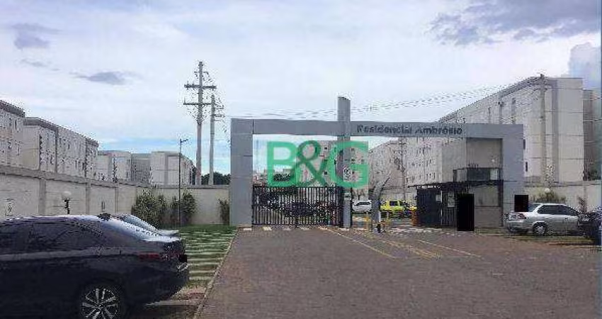 Apartamento com 2 dormitórios à venda, 39 m² por R$ 100.504,04 - Parque Eldorado - Santa Bárbara D'Oeste/SP