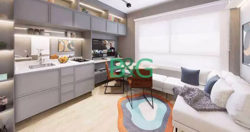 Studio à venda, 22 m² por r$ 465.468,30 - pinheiros - são paulo/sp