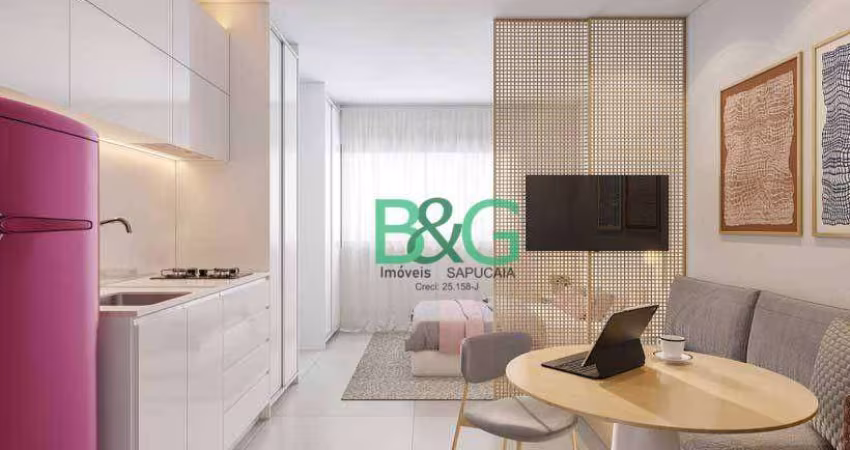 Studio com 1 dormitório à venda, 28 m² por R$ 563.080,32 - Pinheiros - São Paulo/SP