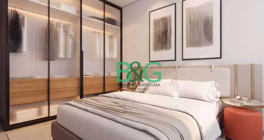 Studio com 1 dormitório à venda, 38 m² por r$ 583.357,50 - pinheiros - são paulo/sp