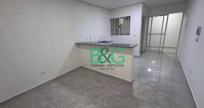 Apartamento com 1 dormitório para alugar, 55 m² por R$ 1.700/mês - Parque Novo Mundo - São Paulo/SP