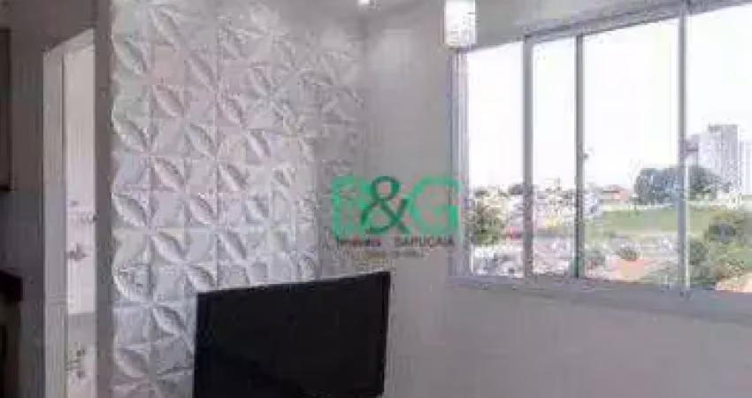 Apartamento com 2 dormitórios à venda, 38 m² por r$ 329.000 - vila ré - são paulo/sp
