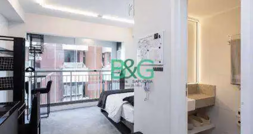 Apartamento à venda, 21 m² por r$ 600.000,00 - moema - são paulo/sp
