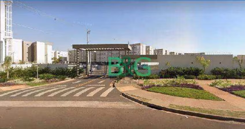 Apartamento com 2 dormitórios à venda, 43 m² por R$ 84.892,14 - Jardim Campo Alegre - Sertãozinho/SP
