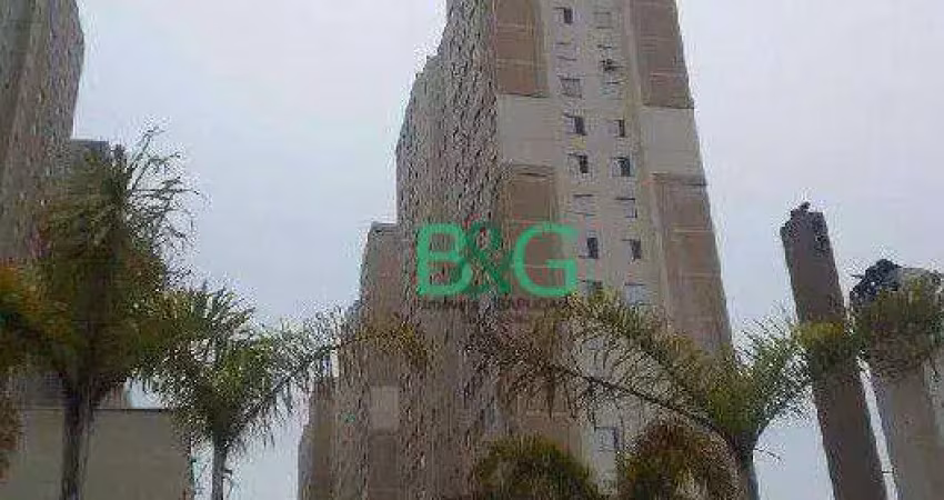 Apartamento com 2 dormitórios à venda, 43 m² por r$ 146.953,08 - colônia (zona leste) - são paulo/sp