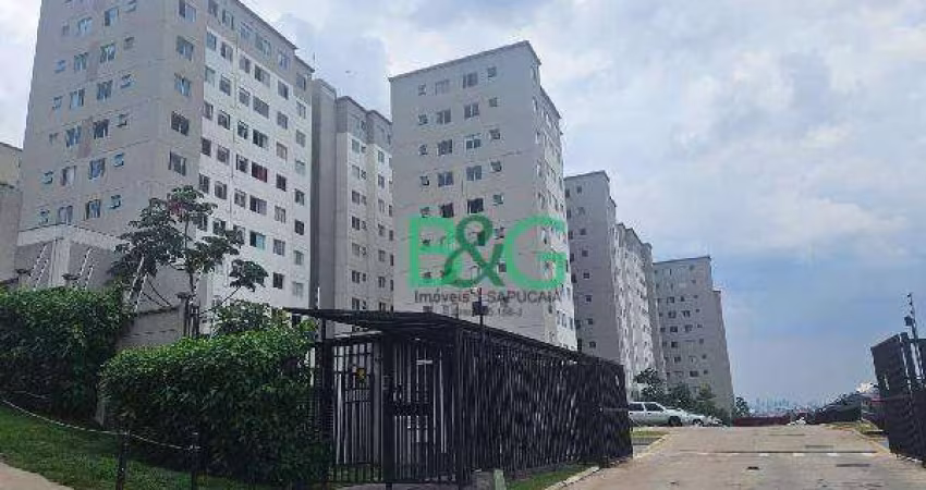 Apartamento com 2 dormitórios à venda, 41 m² por R$ 221.386,99 - Jardim do Lago - São Paulo/SP