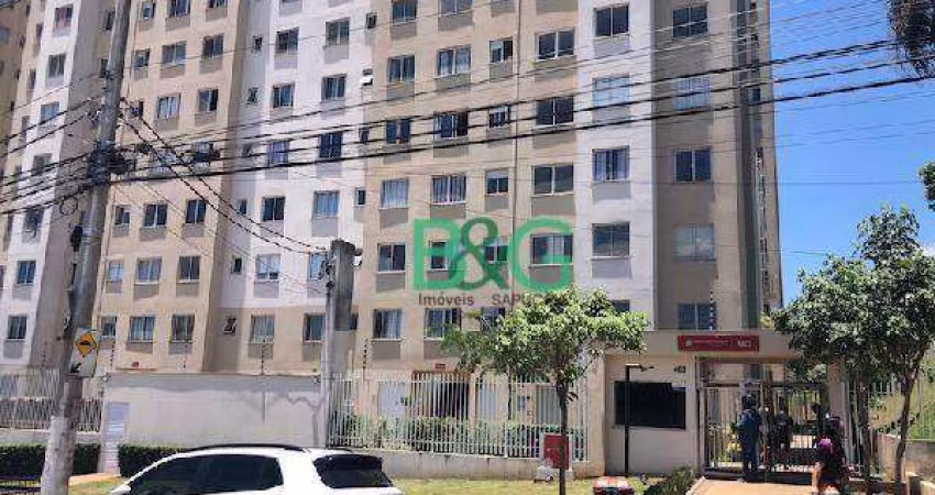 Apartamento com 1 dormitório à venda, 41 m² por R$ 115.442,98 - Jardim Helian - São Paulo/SP